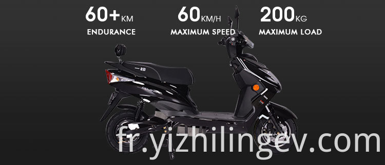 Scooter à cyclomoteur électrique avec pédales Scooter à deux roues de conception de haute qualité 800W CE Electronic Famber 200kg 1001-2000W 12 #